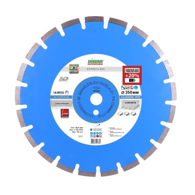 Диск діамантовий Distar 1A1RSS/C1-W Classic Н12 504x3,8/2,8x12x25,4-30 F4 (бетон)