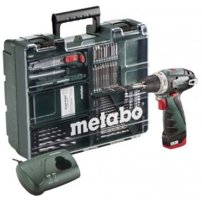 Аккумуляторный шуруповерт Metabo PowerMaxx BS Basic Mobile Workshop