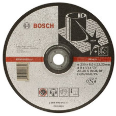 Обдирочный круг по нержавеющей стали 180x22.23x6 Bosch