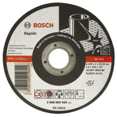 Відрізне коло нержавіючої сталі 125x22.23x2 Bosch